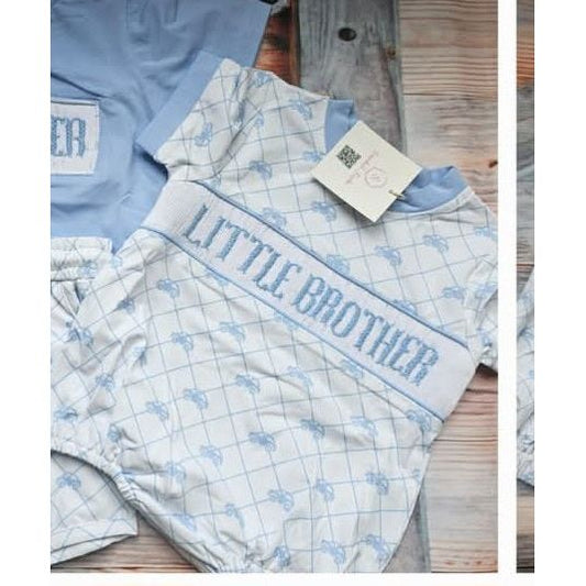 Little Brother Smocked Bubble