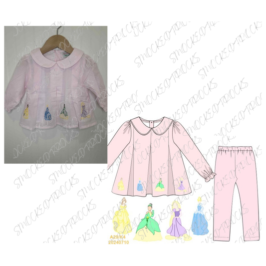 Shadow embroidery Princesses