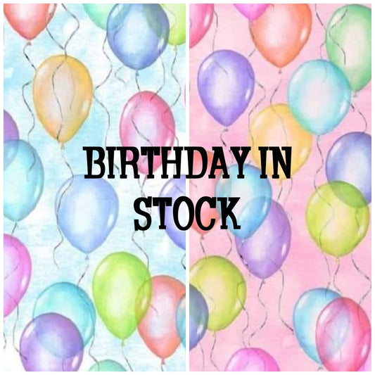 Birthday in stock