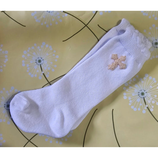 Cross Knee Socks