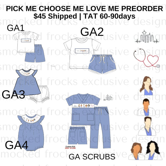 Scrubs Nurses/Dr. Set