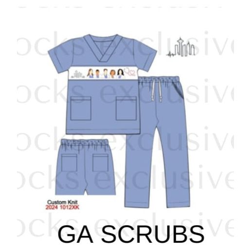 Scrubs Nurses/Dr. Set