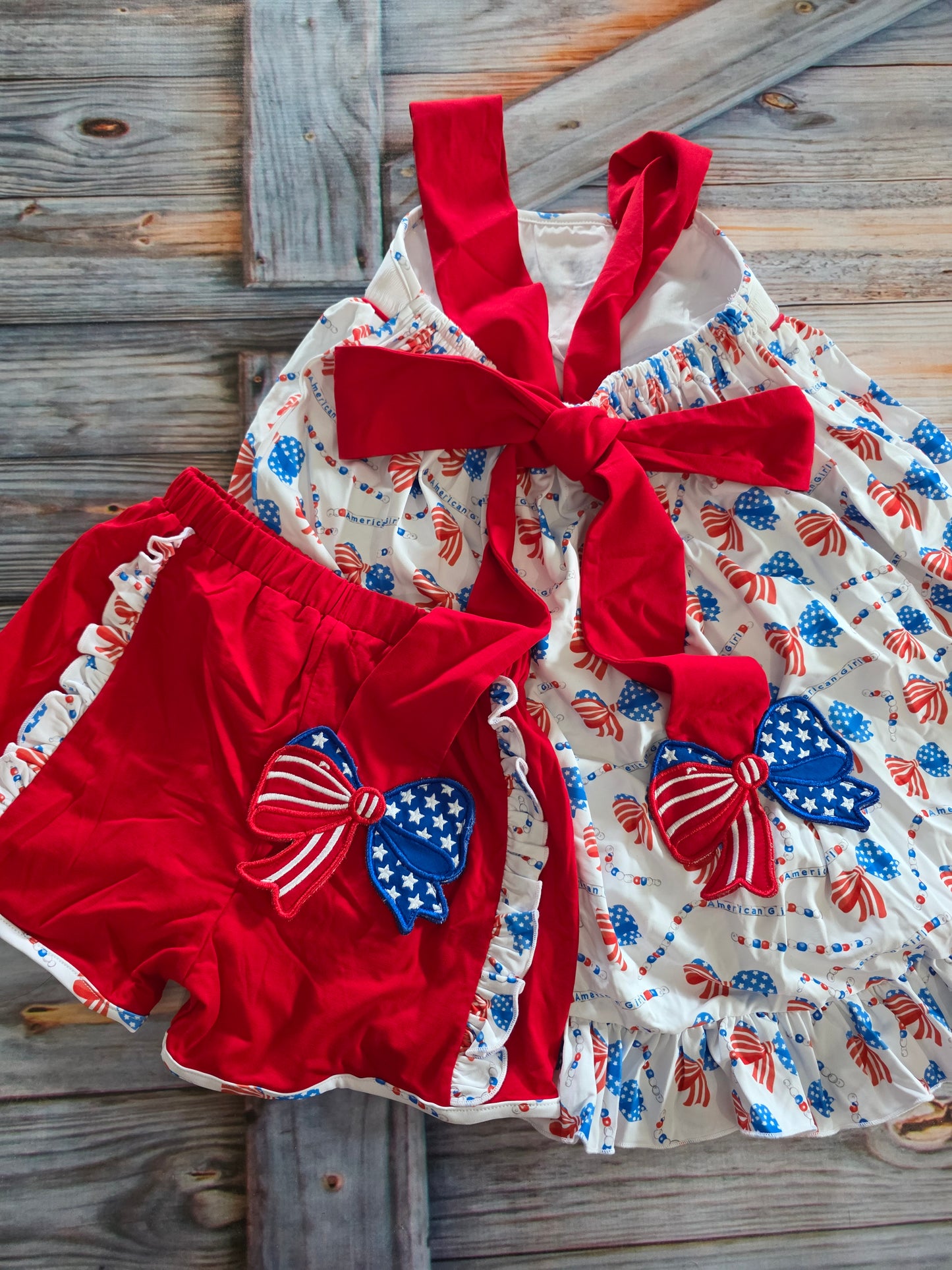 American Girl short set