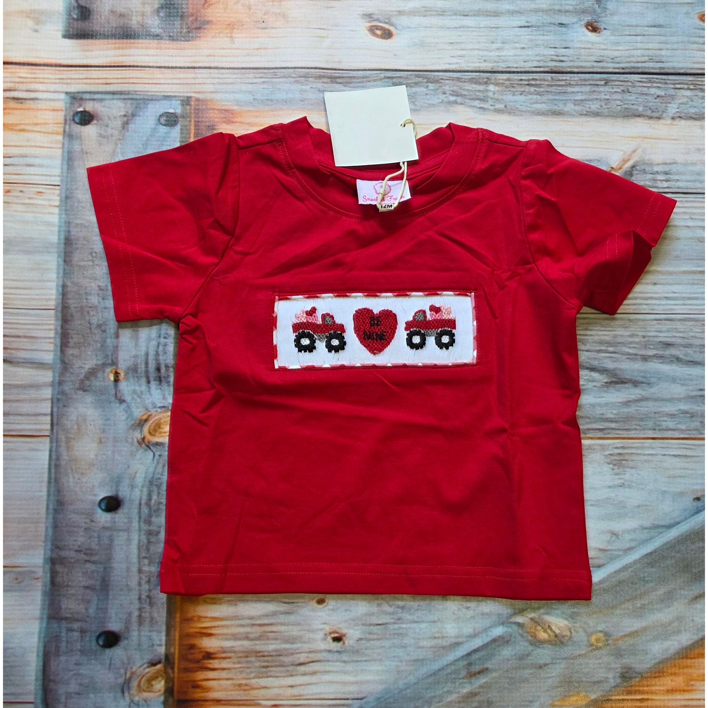 Monster truck valentines shirts