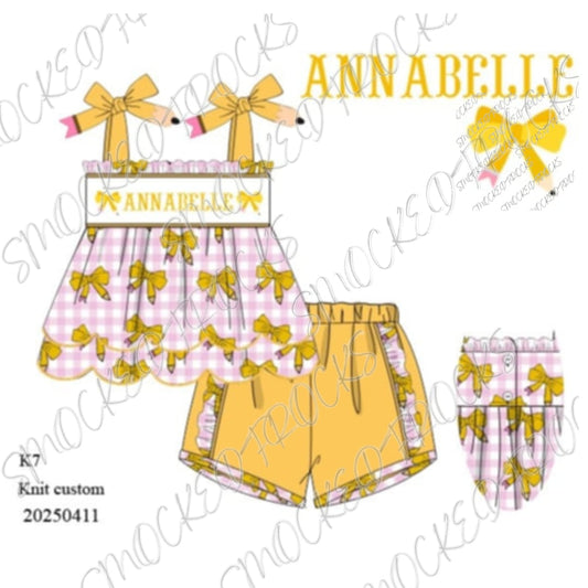 School Pencil Bows